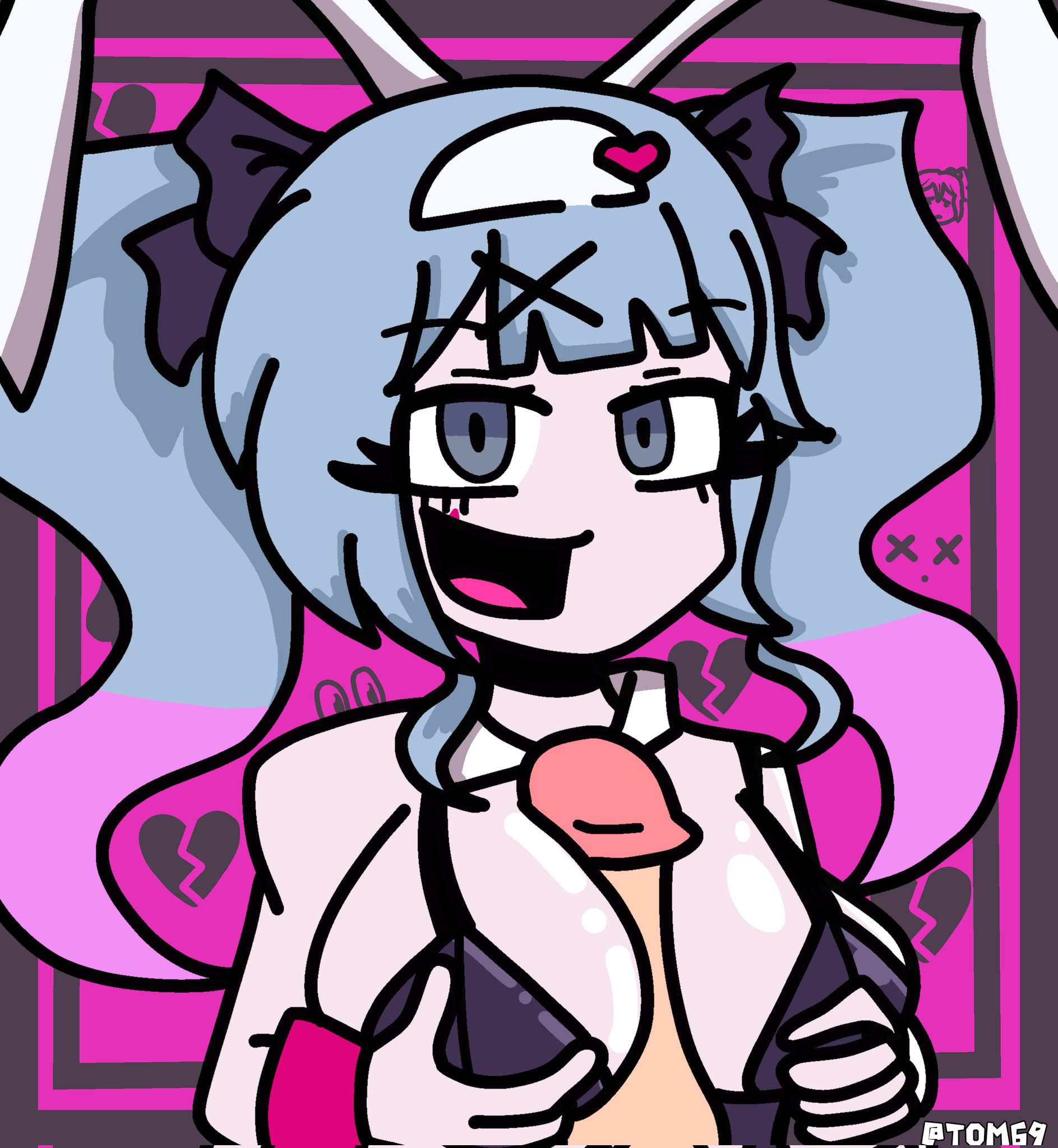 Hatsune Miku (Rabbit Hole (Vocaloid)) Rule 34 Image