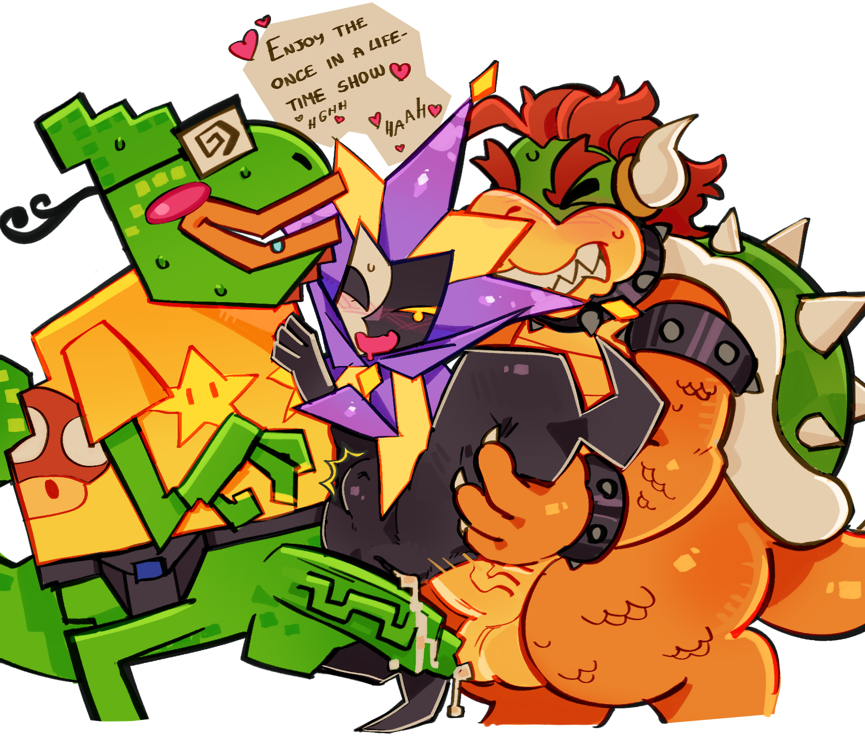 Bowser (Mario (Series)) Rule 34 Image
