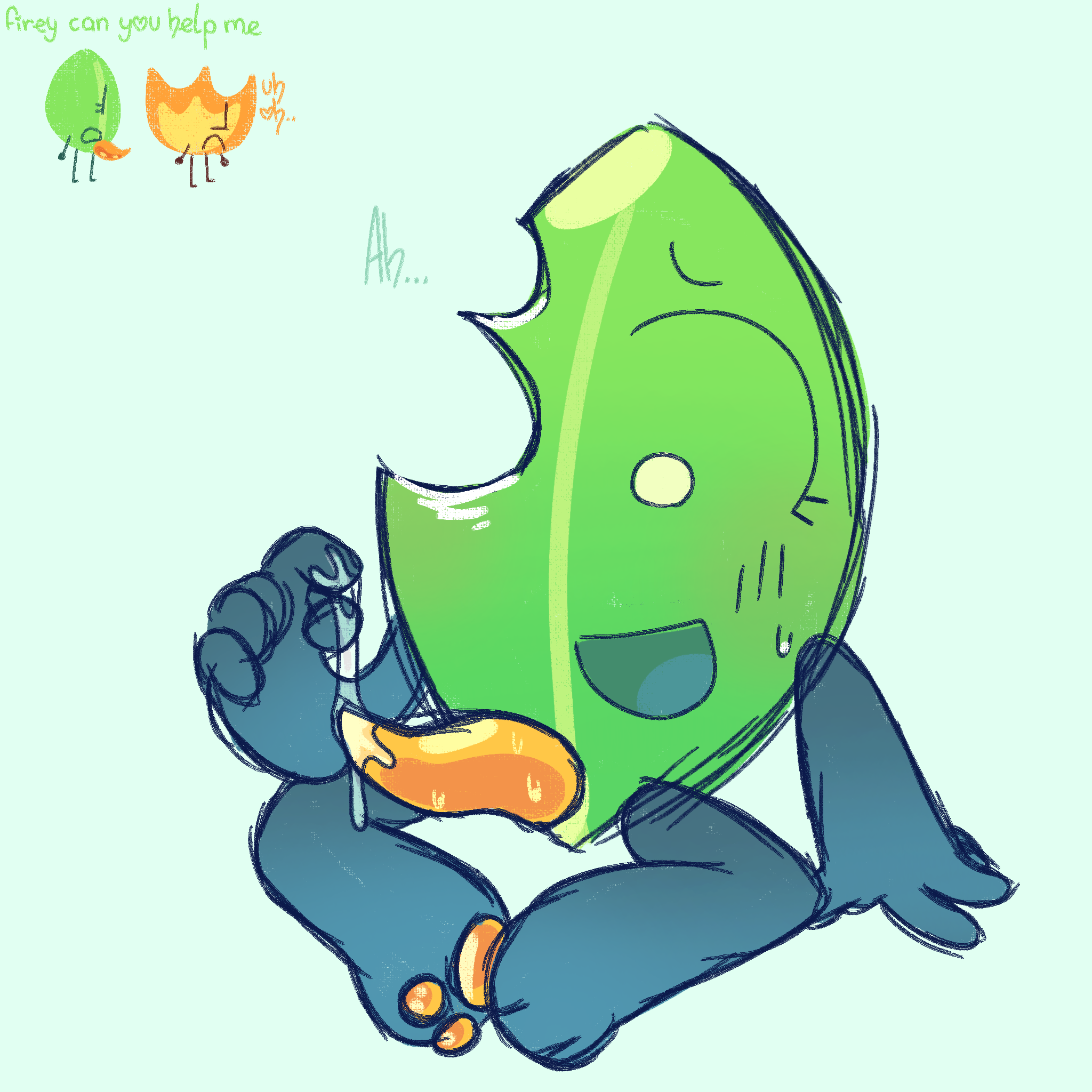 Leafy (Bfdi) Rule 34 Image