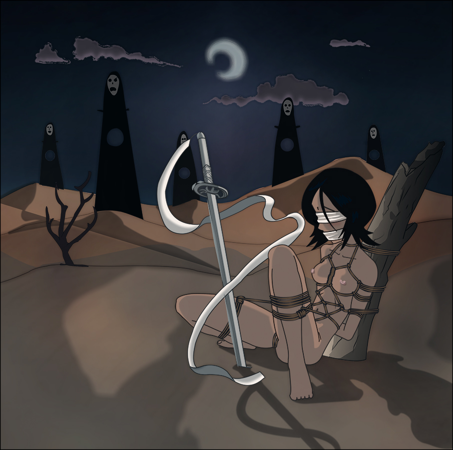 Kuchiki Rukia (Bleach) Rule 34 Image