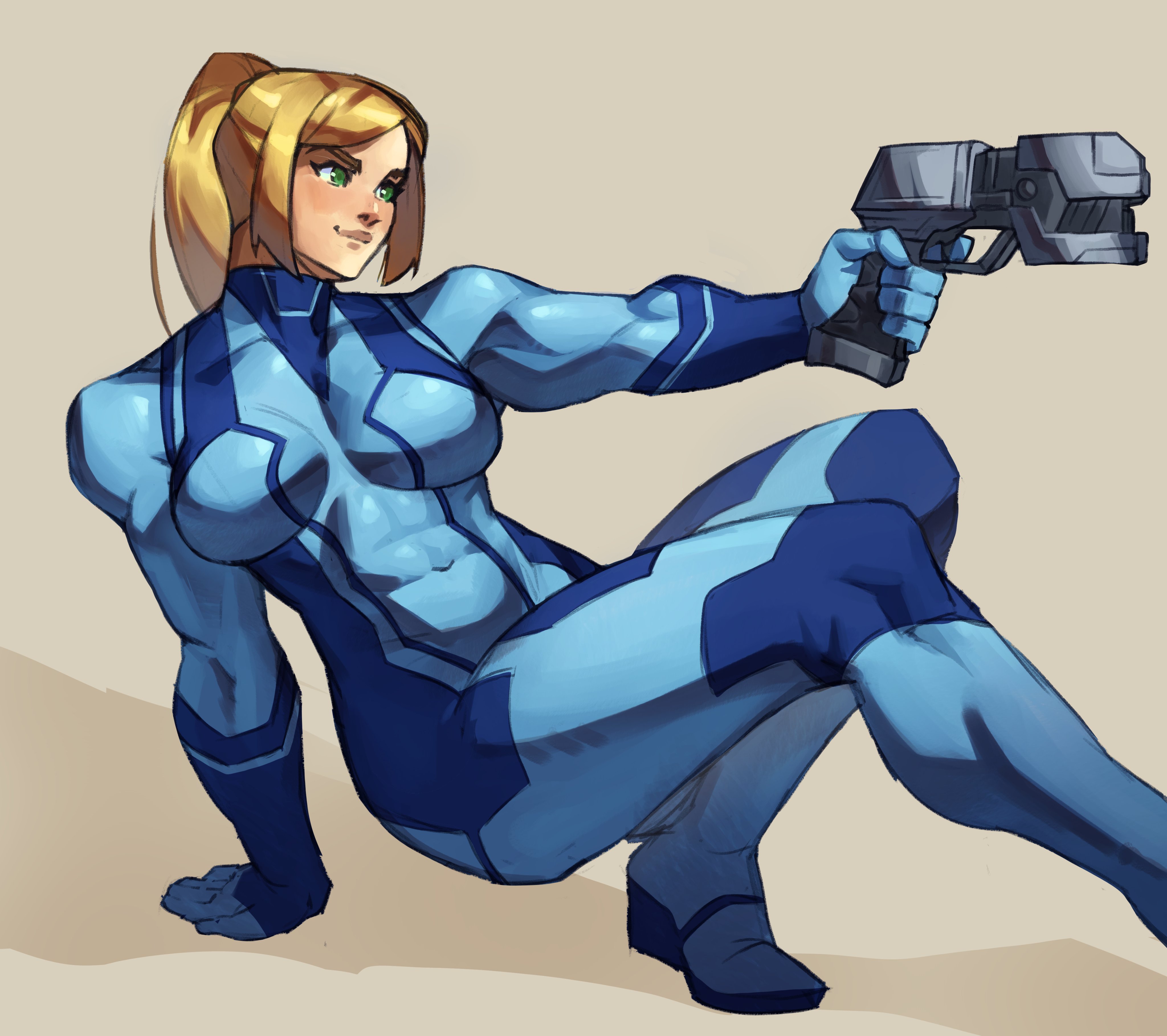 Blonde Female Rule 34 Image