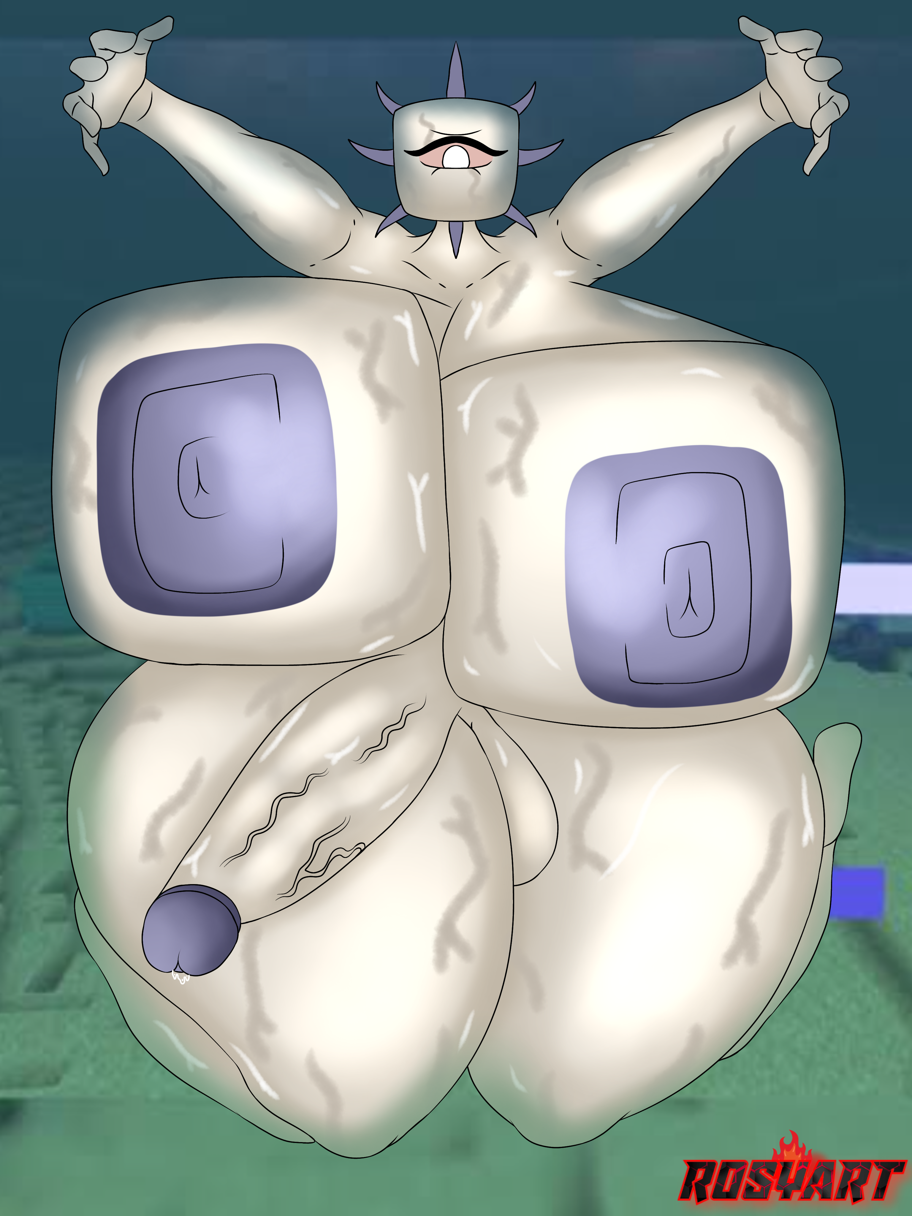 Elder Guardian (Minecraft) Rule 34 Image