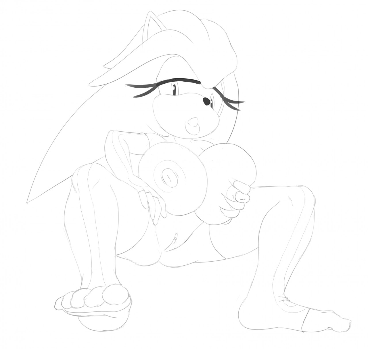 Silver The Hedgehog (Sega) Rule 34 Image