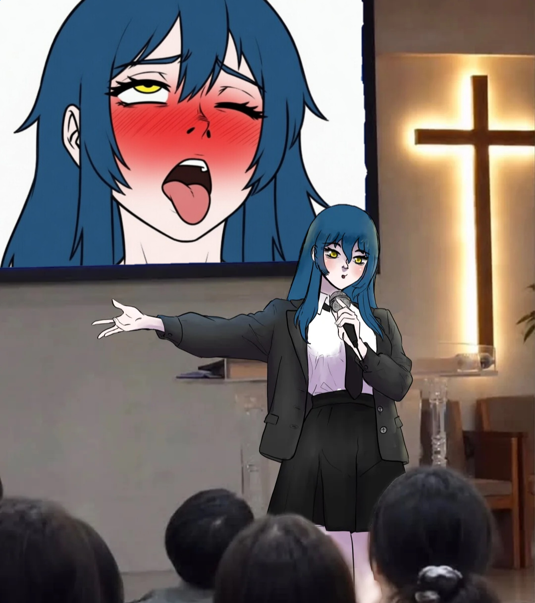 1girl, Rule 34 Image
