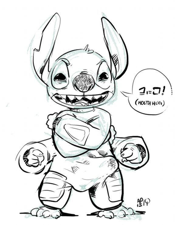 Stitch (Disney) Rule 34 Image