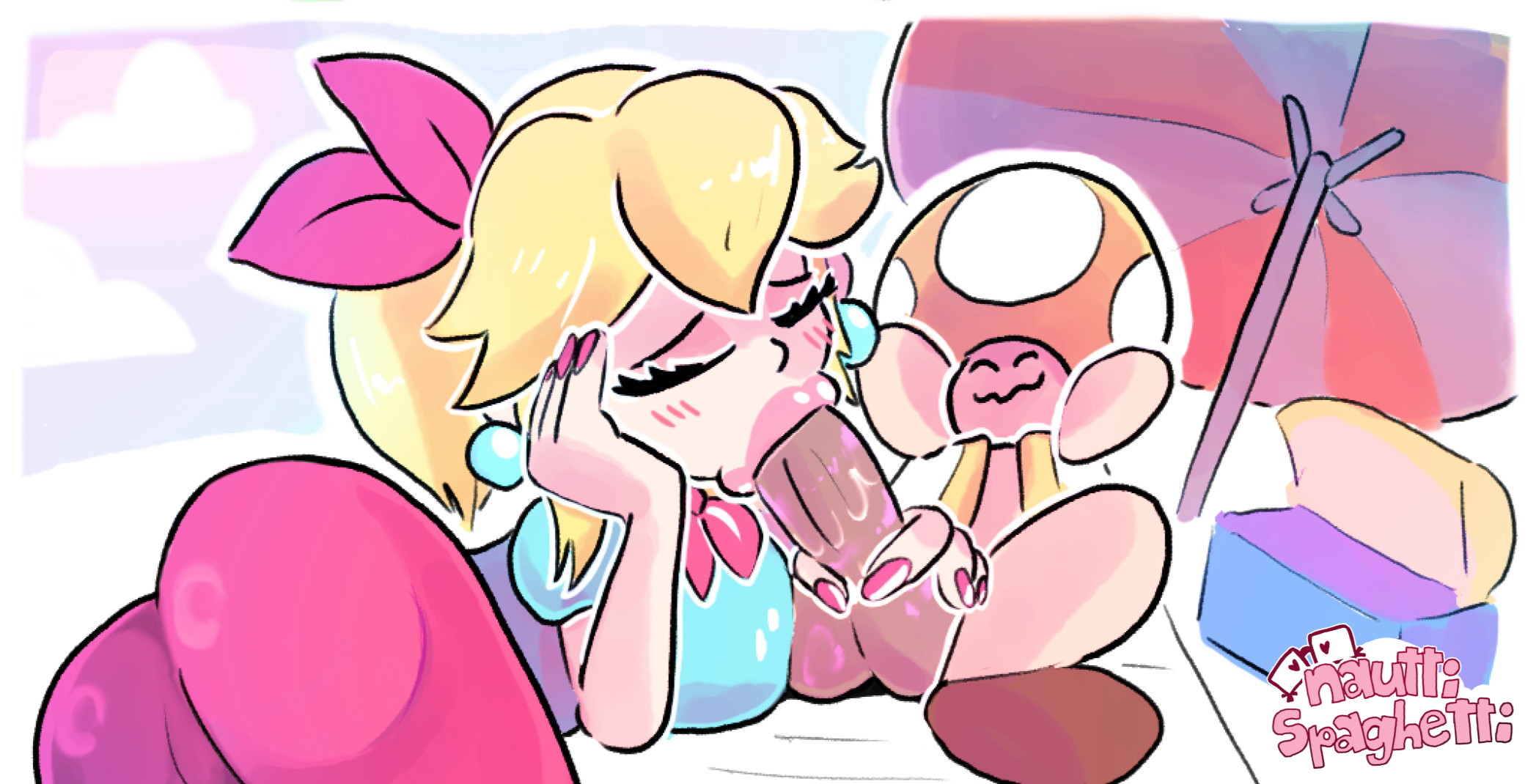 Princess Peach (Mario (Series)) Rule 34 Image