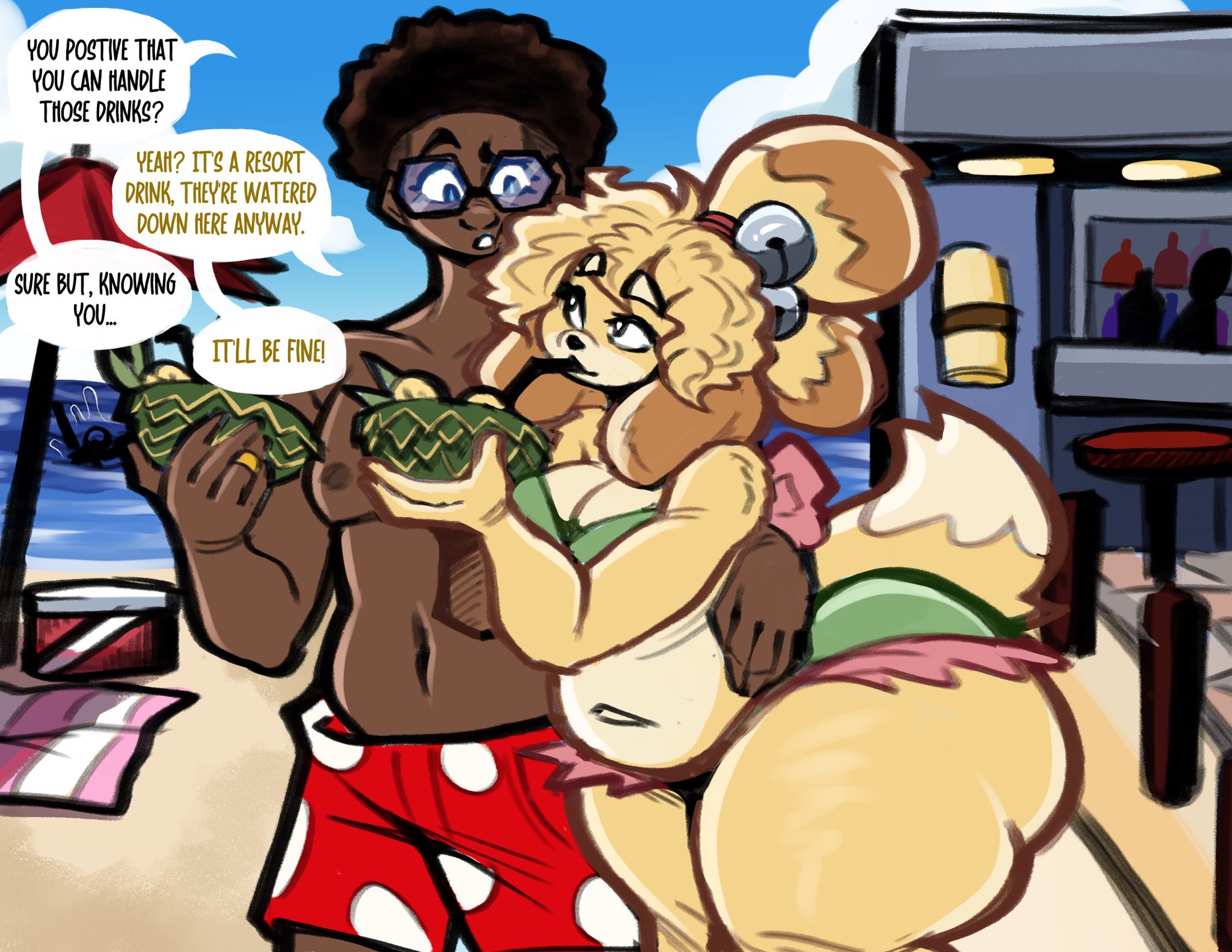 Isabelle (Animal Crossing) Rule 34 Image
