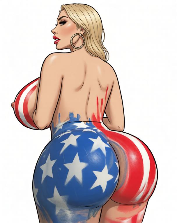 American Flag Rule 34 Image
