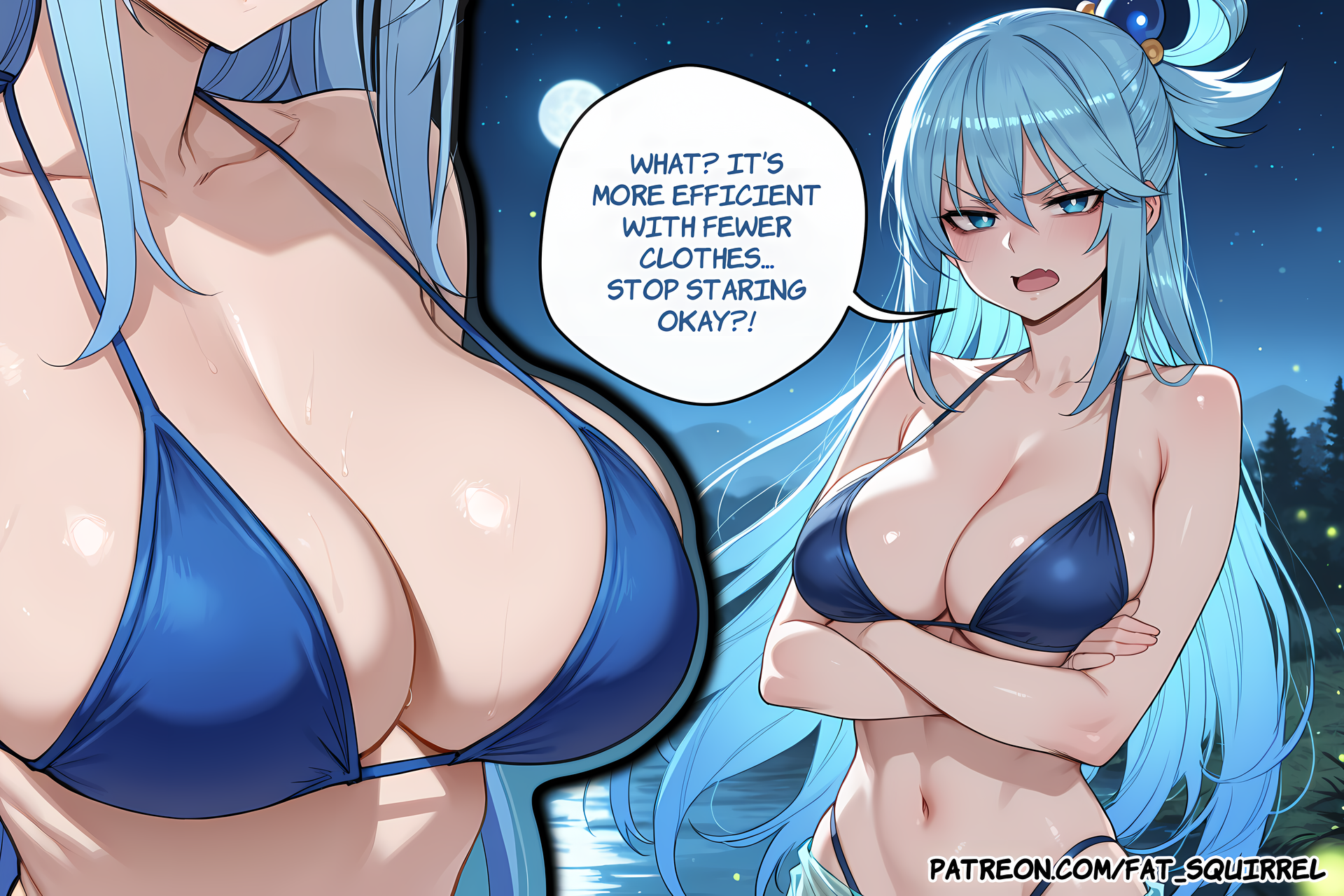 Aqua (Konosuba) Rule 34 Image