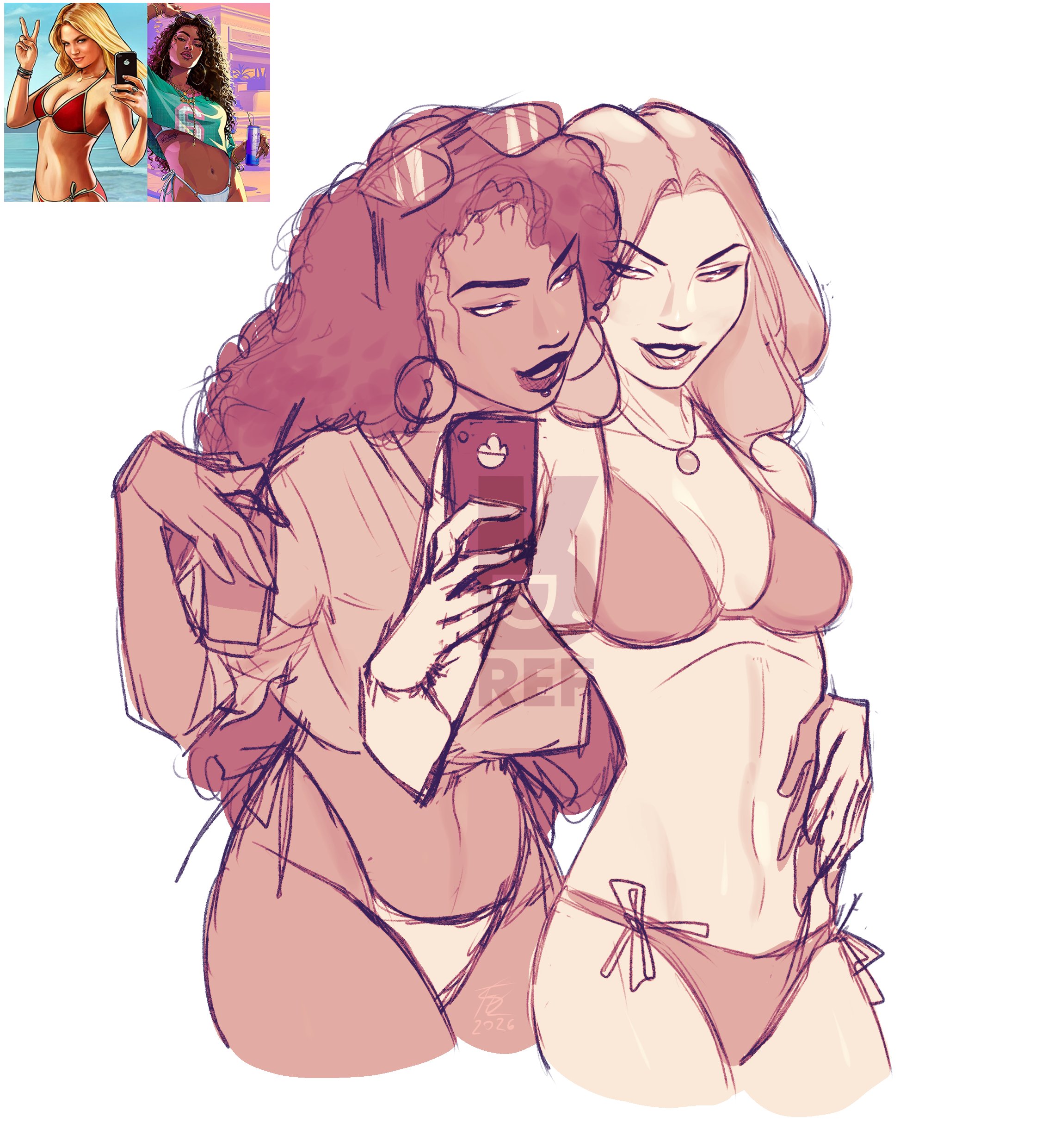 Gta Vi Cover Girl (Grand Theft Auto) Rule 34 Image