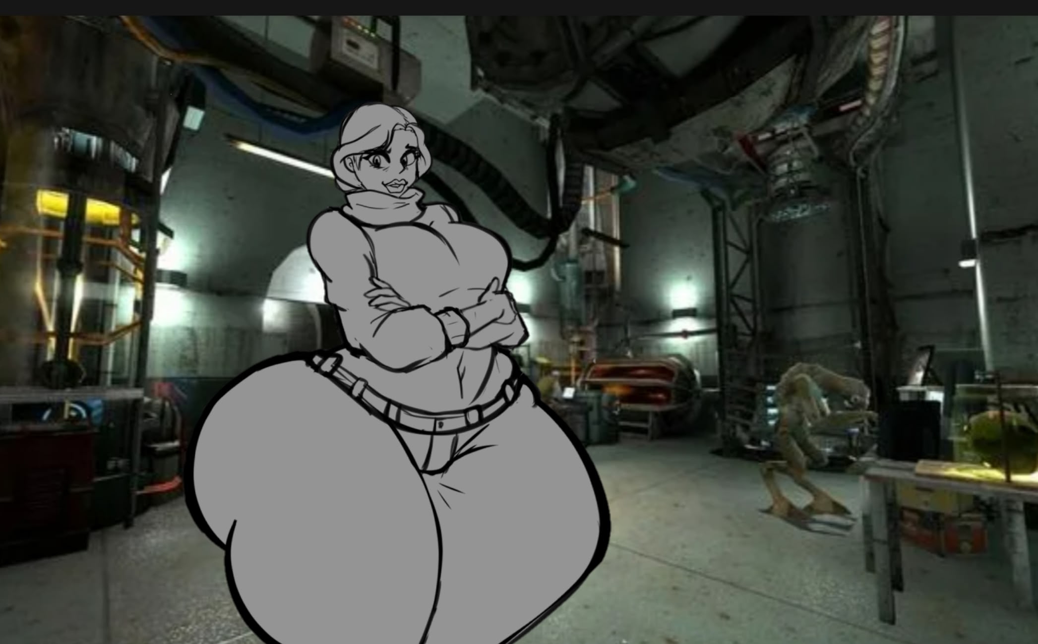 Judith Mossman (Half-Life (Series)) Rule 34 Image