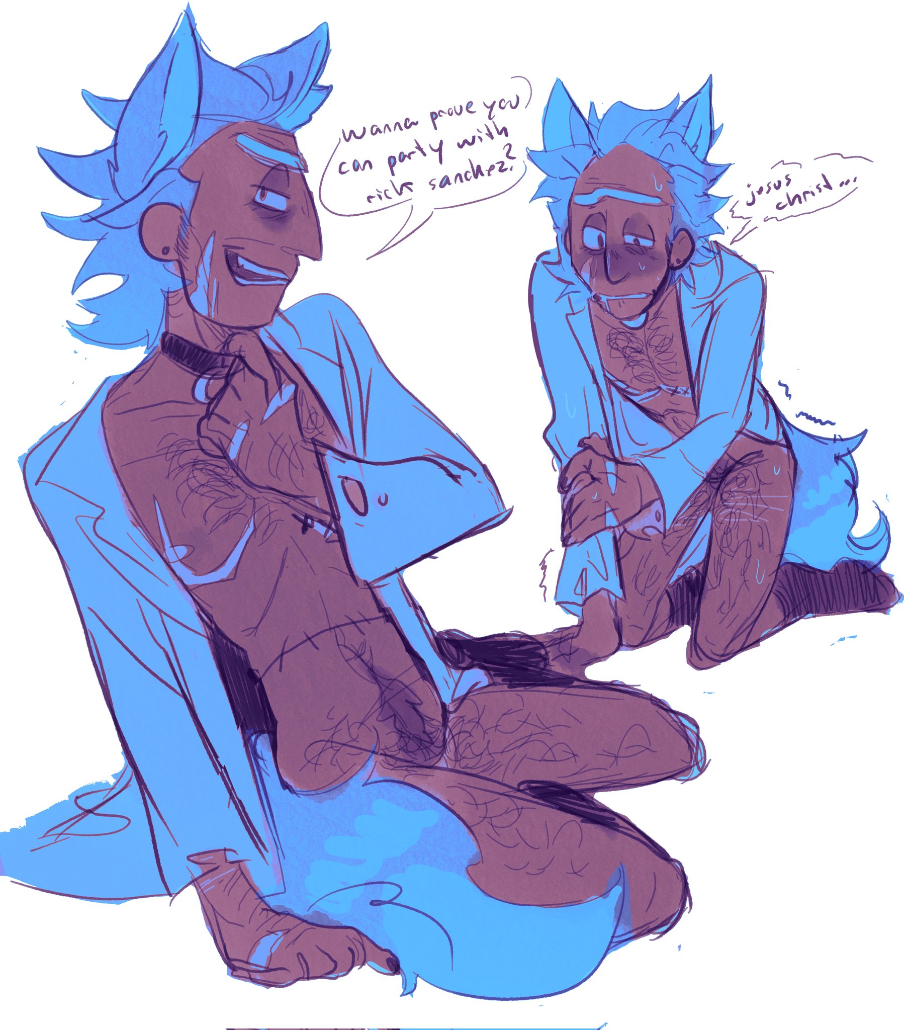 Rick Sanchez (Rick And Morty) Rule 34 Image