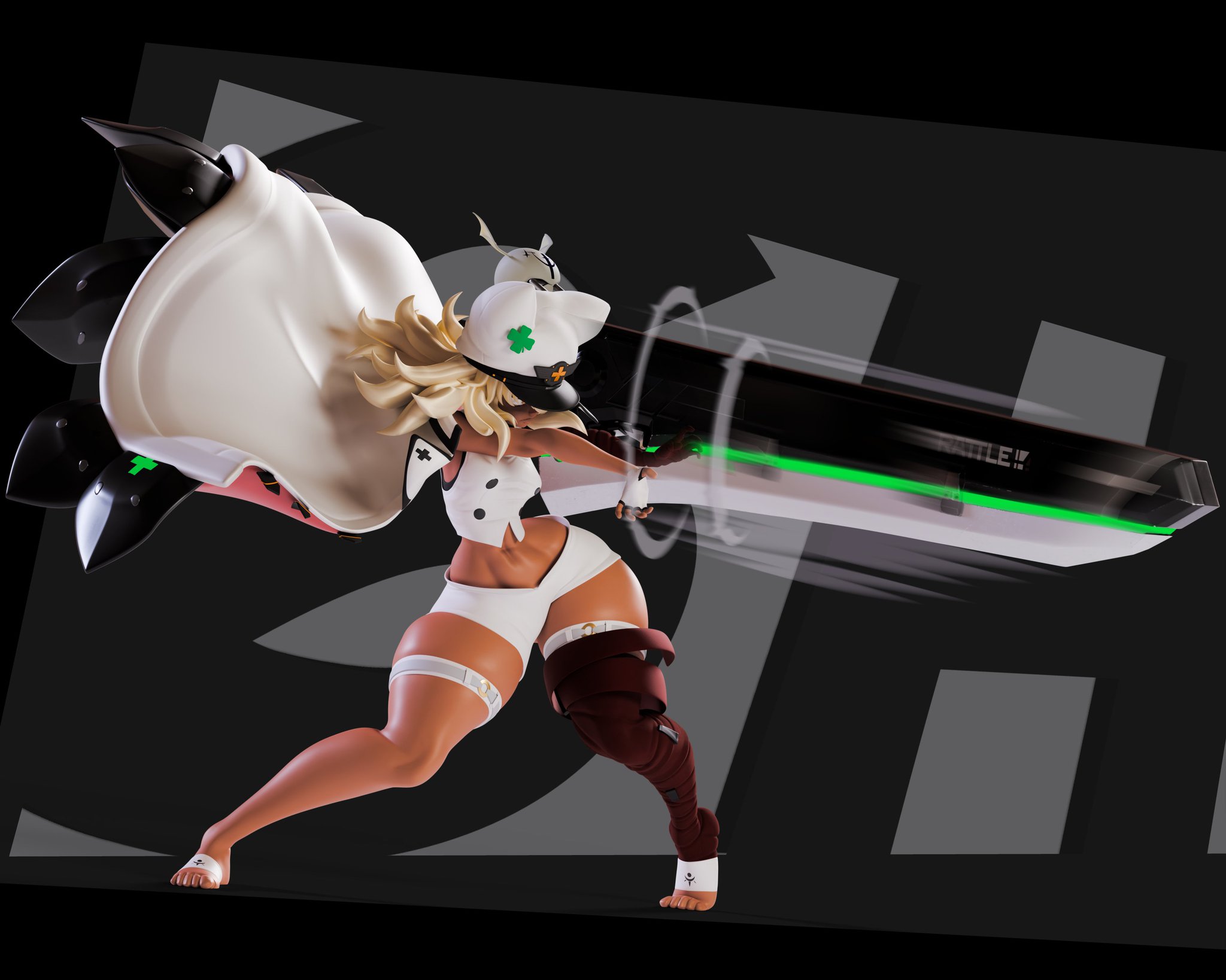 Ramlethal Valentine (Guilty Gear) Rule 34 Image