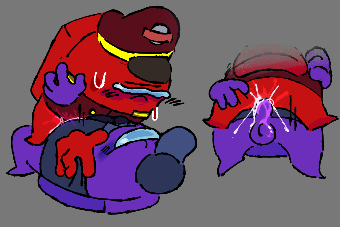 Among Us Purple (Among Us) Rule 34 Image