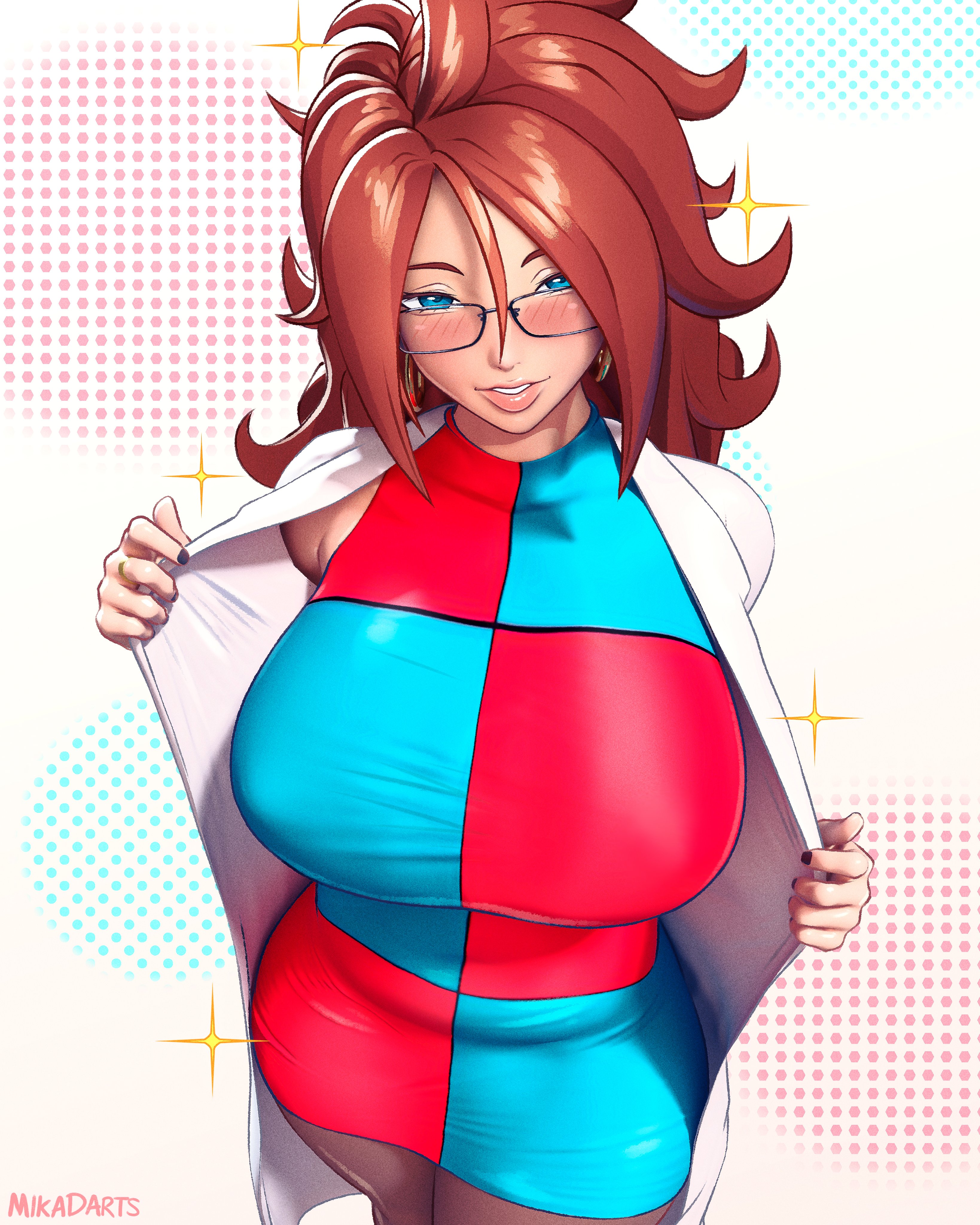 Android 21 (Dragon Ball) Rule 34 Image