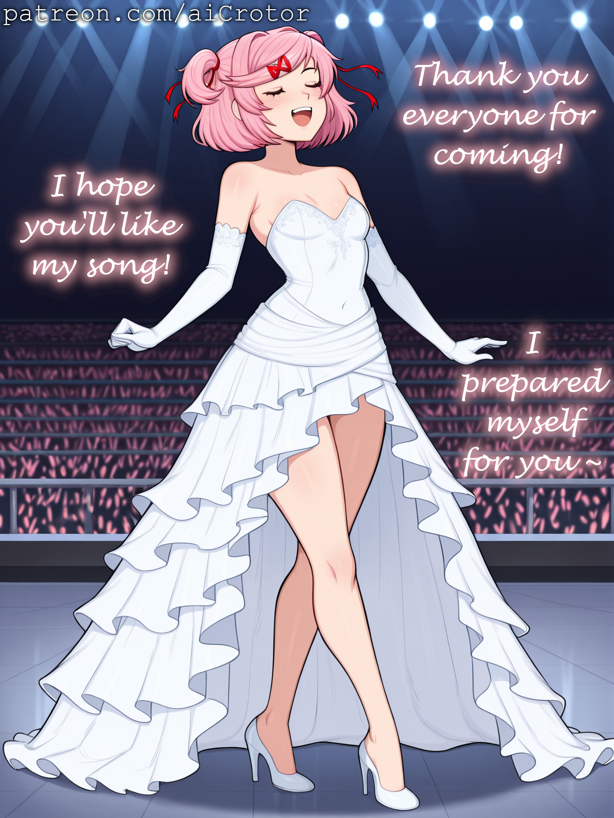Natsuki (Doki Doki Literature Club) Rule 34 Image