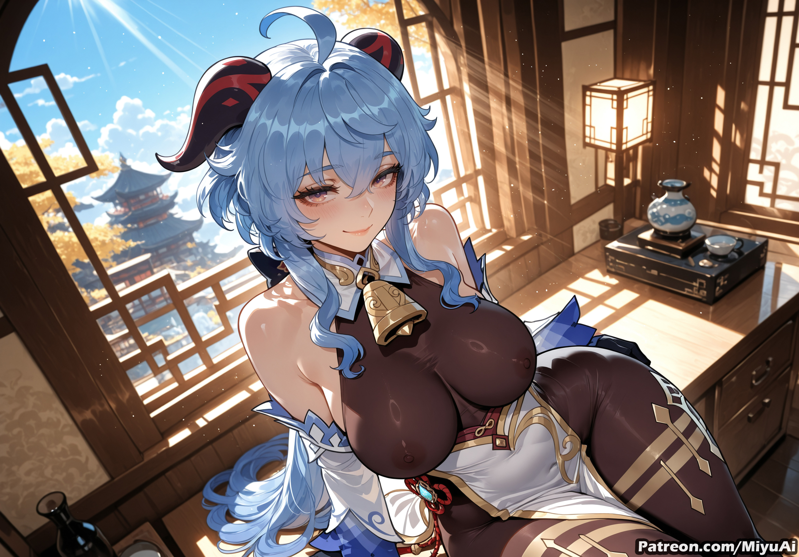 Ganyu (Genshin Impact) Rule 34 Image