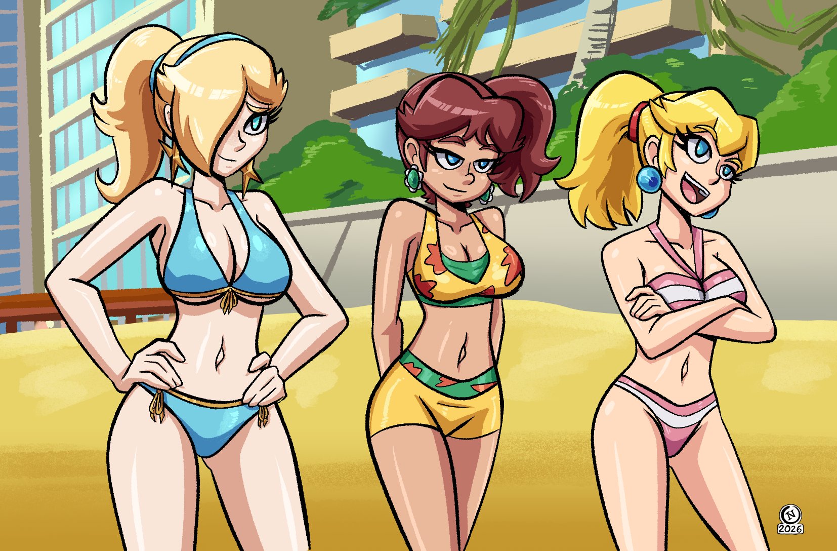 Princess Daisy (Mario (Series)) Rule 34 Image