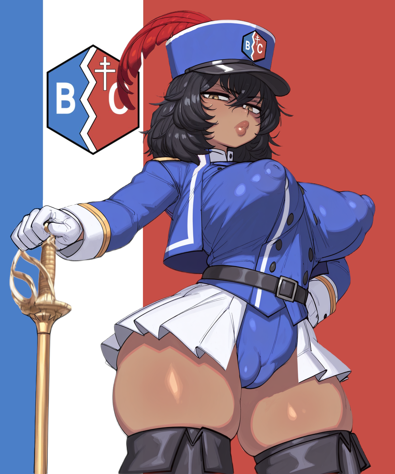 Andou (Girls Und Panzer) Rule 34 Image