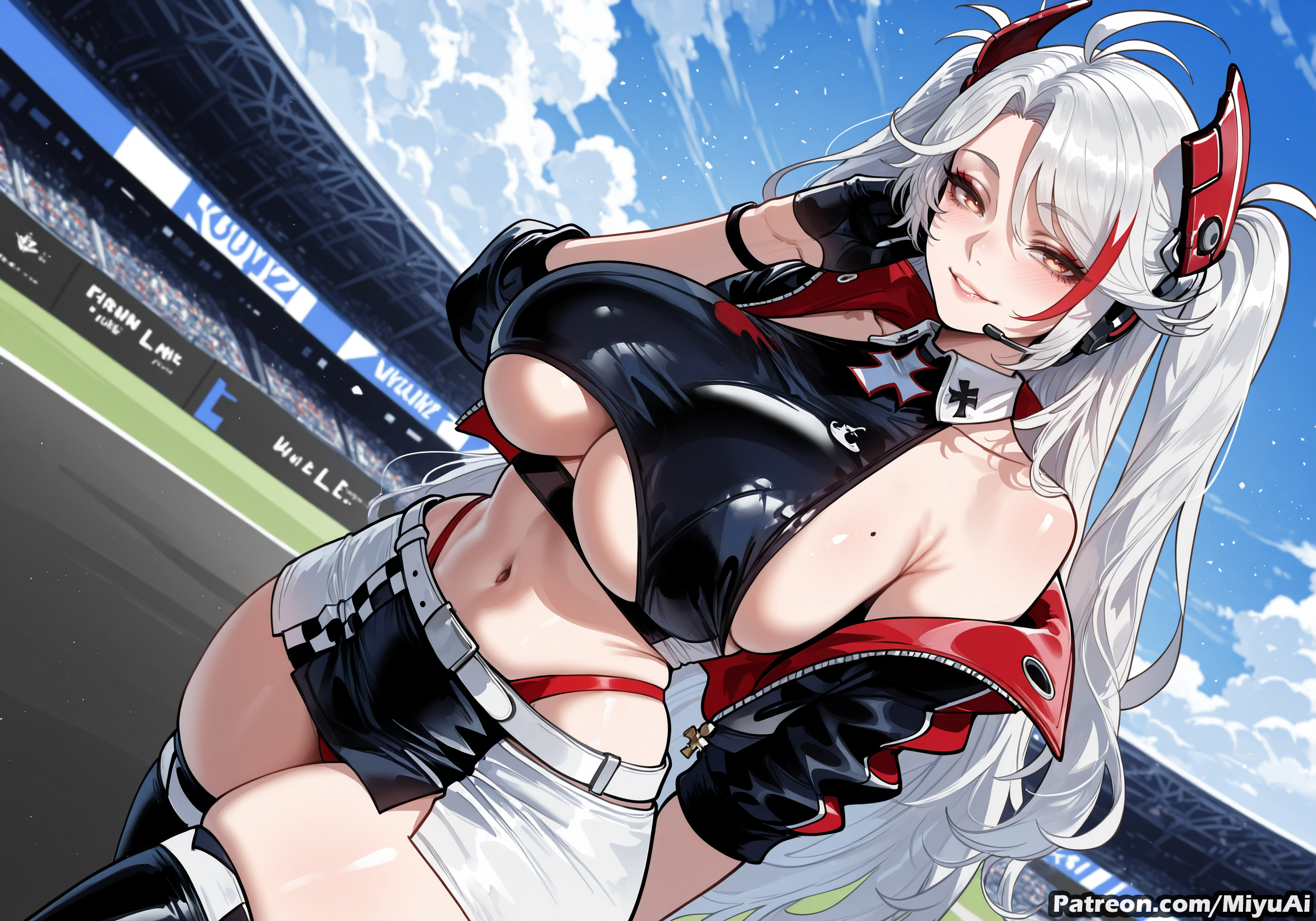 Prinz Eugen (Azur Lane) Rule 34 Image