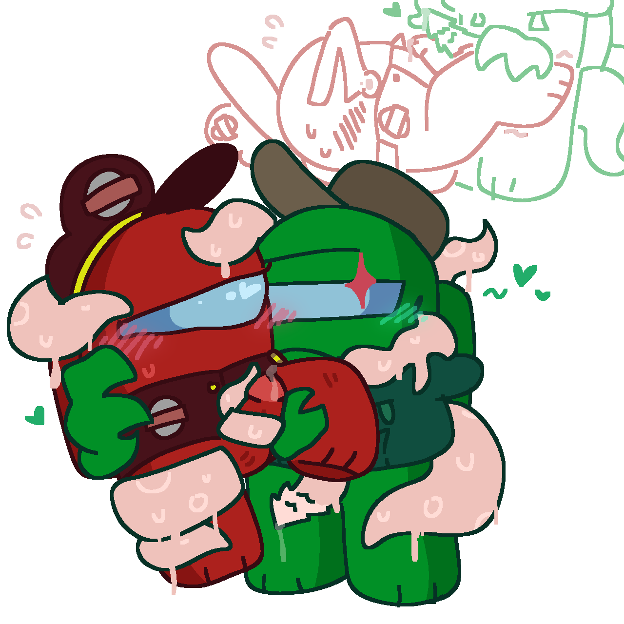 Among Us Green (Among Us) Rule 34 Image