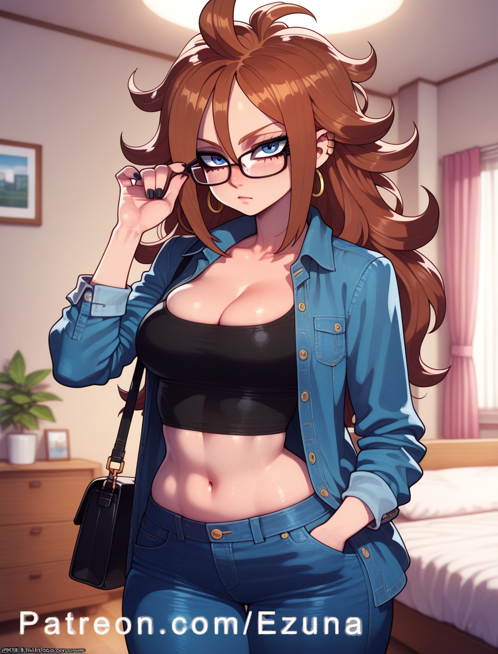 Android 21 (Dragon Ball) Rule 34 Image