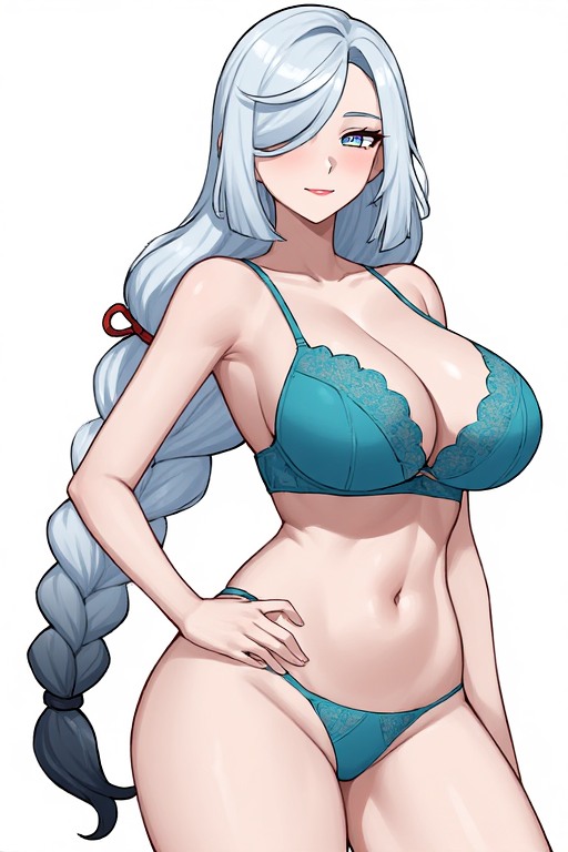 Shenhe (Genshin Impact) Rule 34 Image