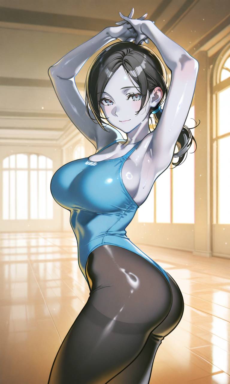 Wii Fit Trainer (Female) Rule 34 Image