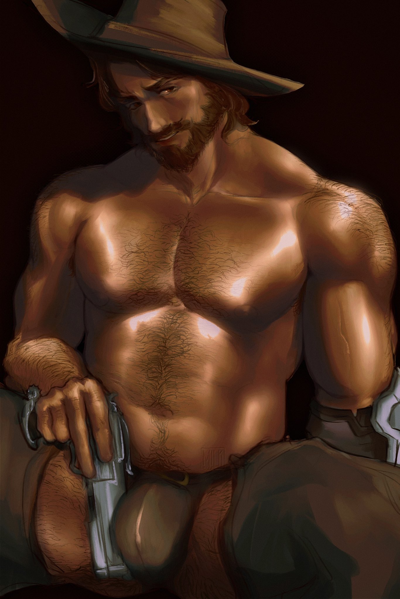 Cole Cassidy (Overwatch) Rule 34 Image