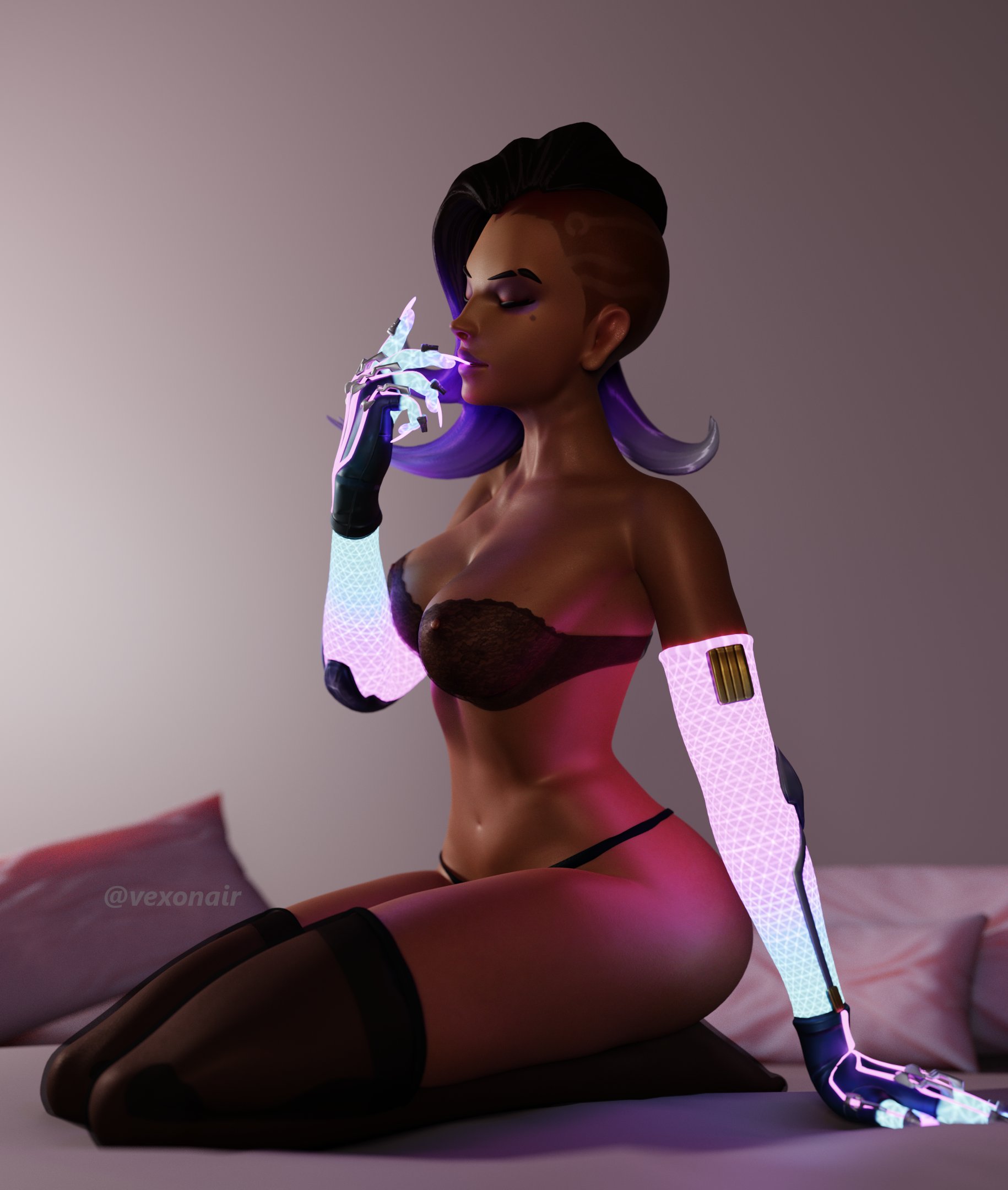 Sombra (Blizzard Entertainment) Rule 34 Image