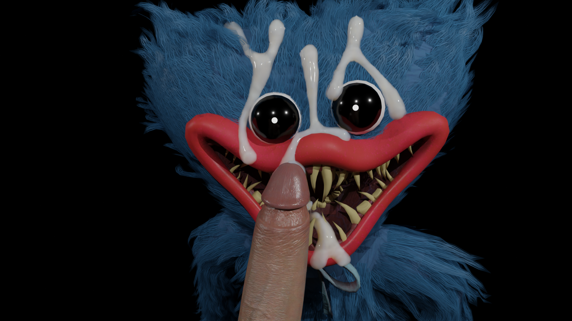 Huggy Wuggy (Mob Entertainment) Rule 34 Image