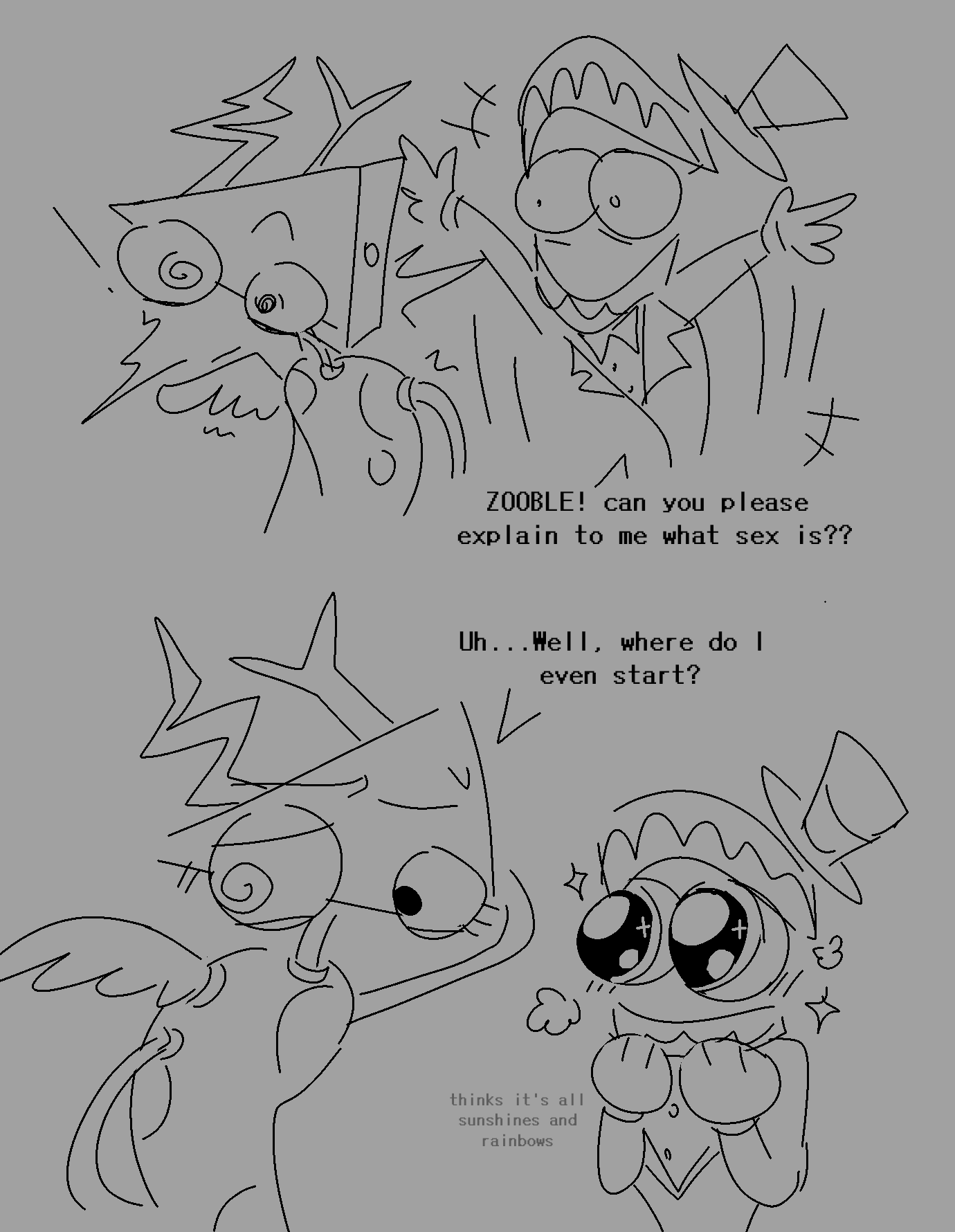 Caine (The Amazing Digital Circus) Rule 34 Image