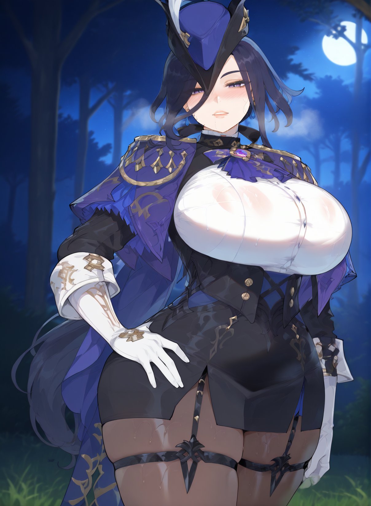 Clorinde (Genshin Impact) Rule 34 Image
