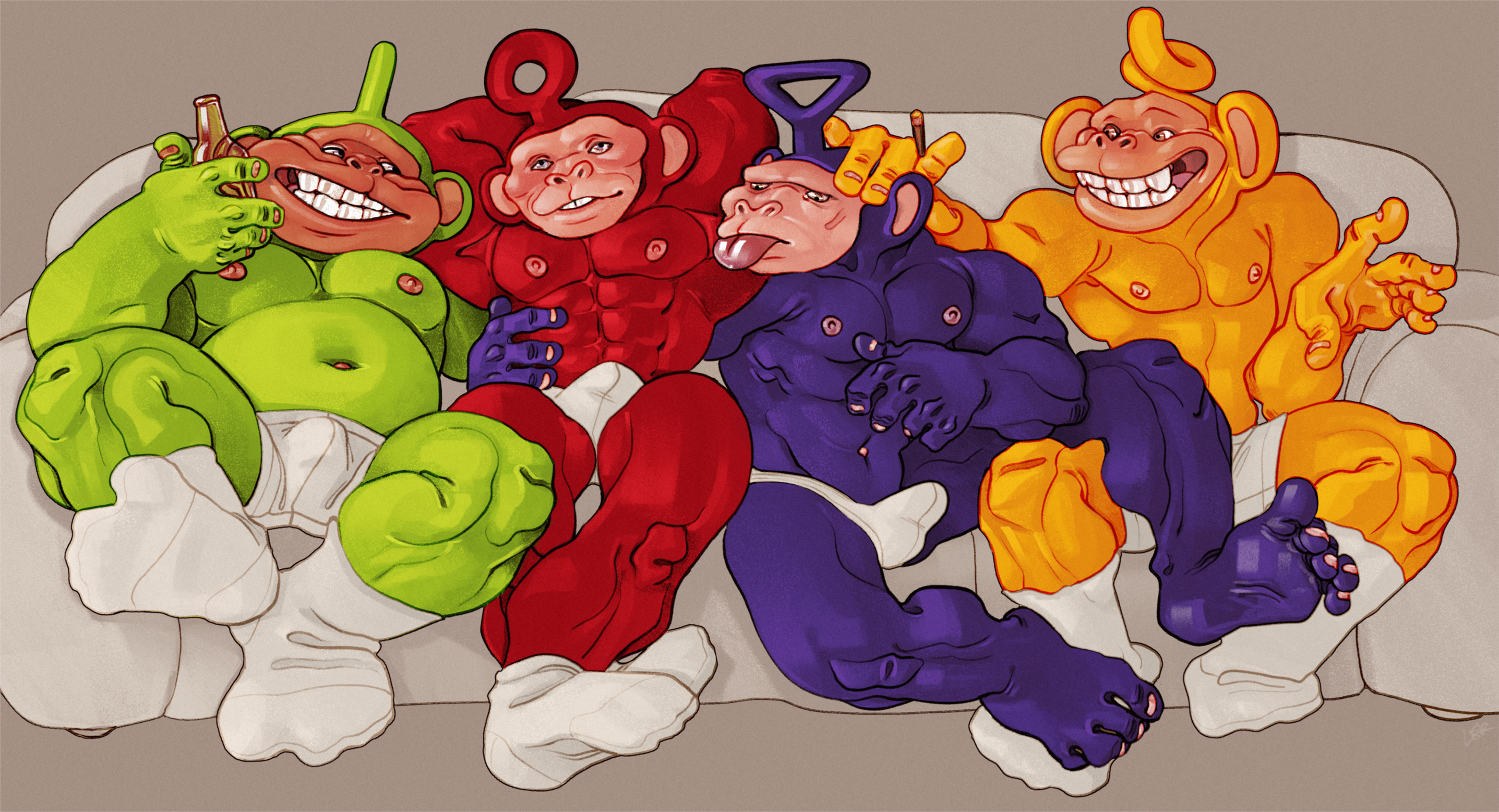Po (Teletubbies) Rule 34 Image