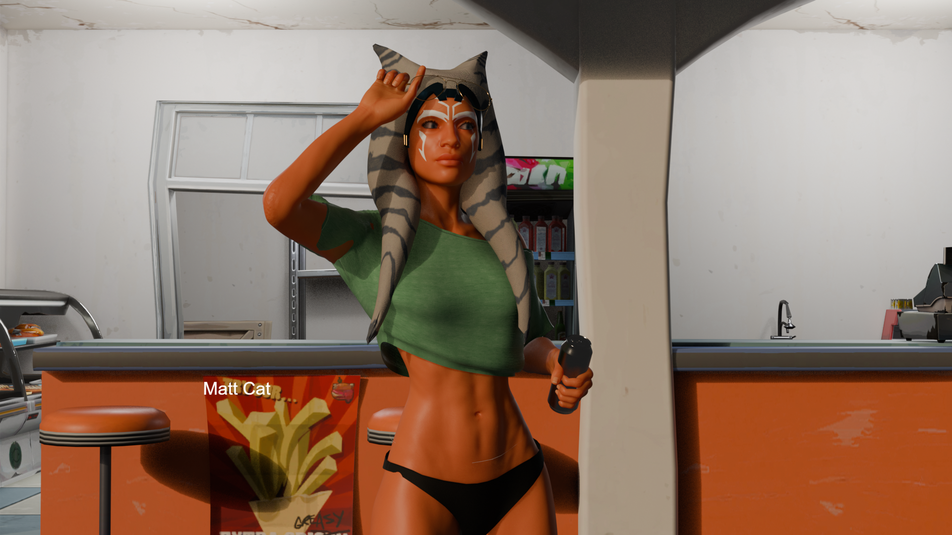 Ahsoka Tano (Star Wars) Rule 34 Image