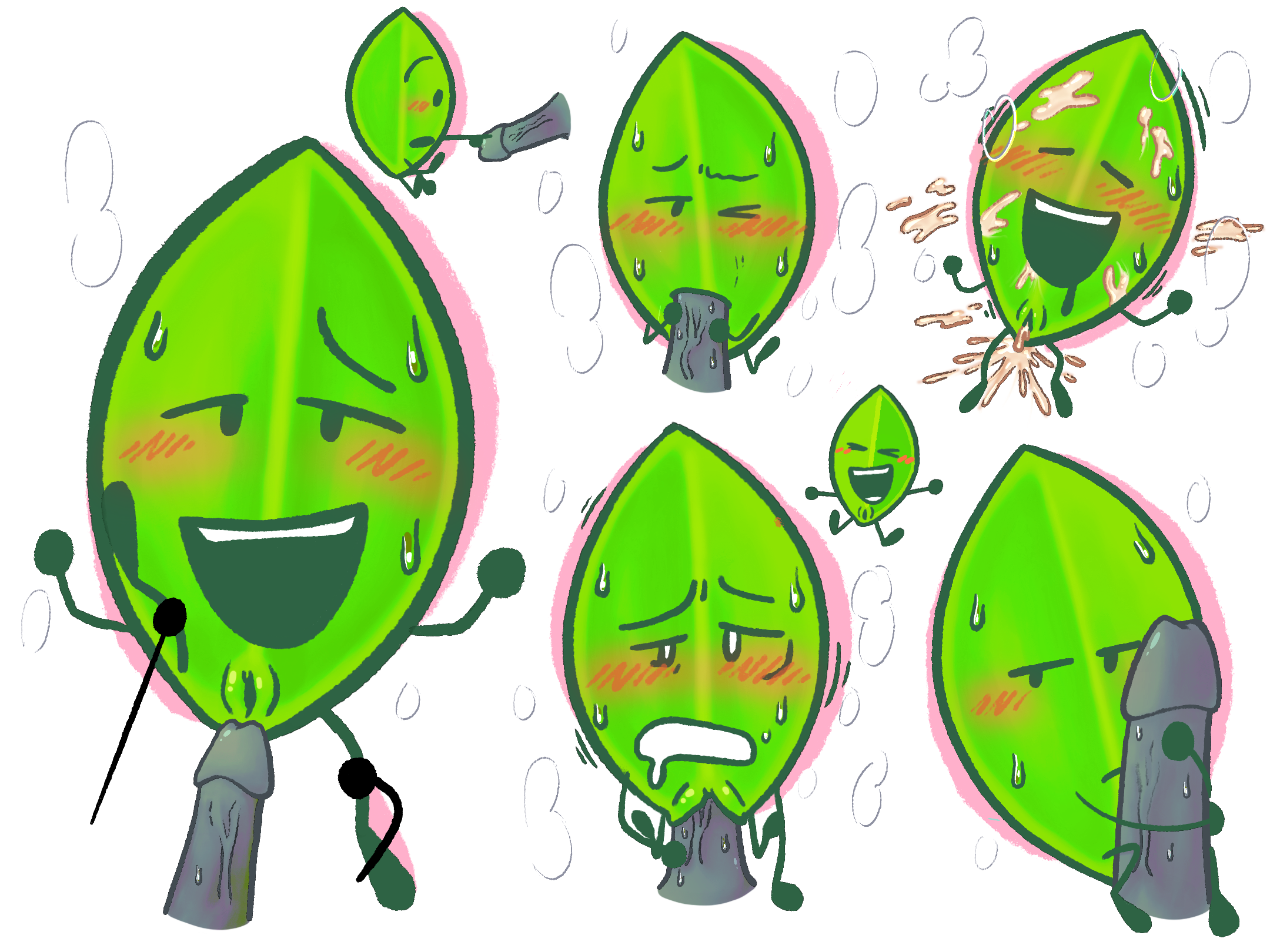 Leafy (Bfdi) Rule 34 Image