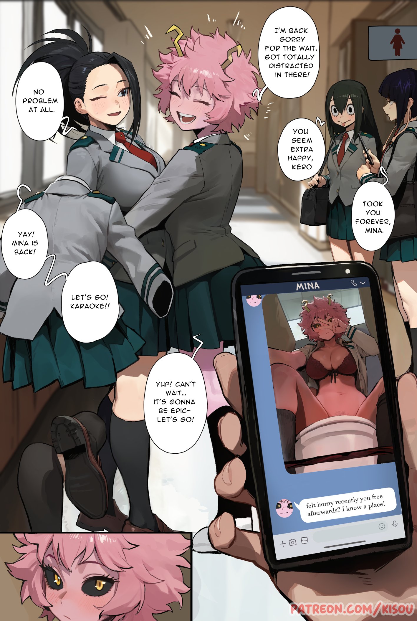 Tooru Hagakure (Invisible) Rule 34 Image