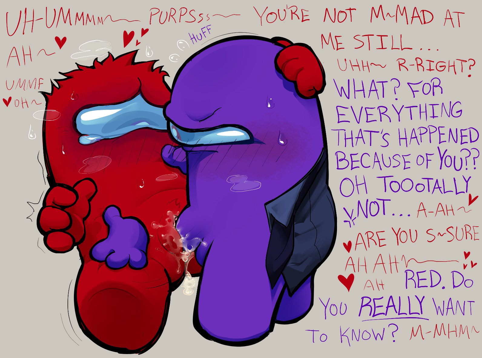 Among Us Purple (Among Us) Rule 34 Image