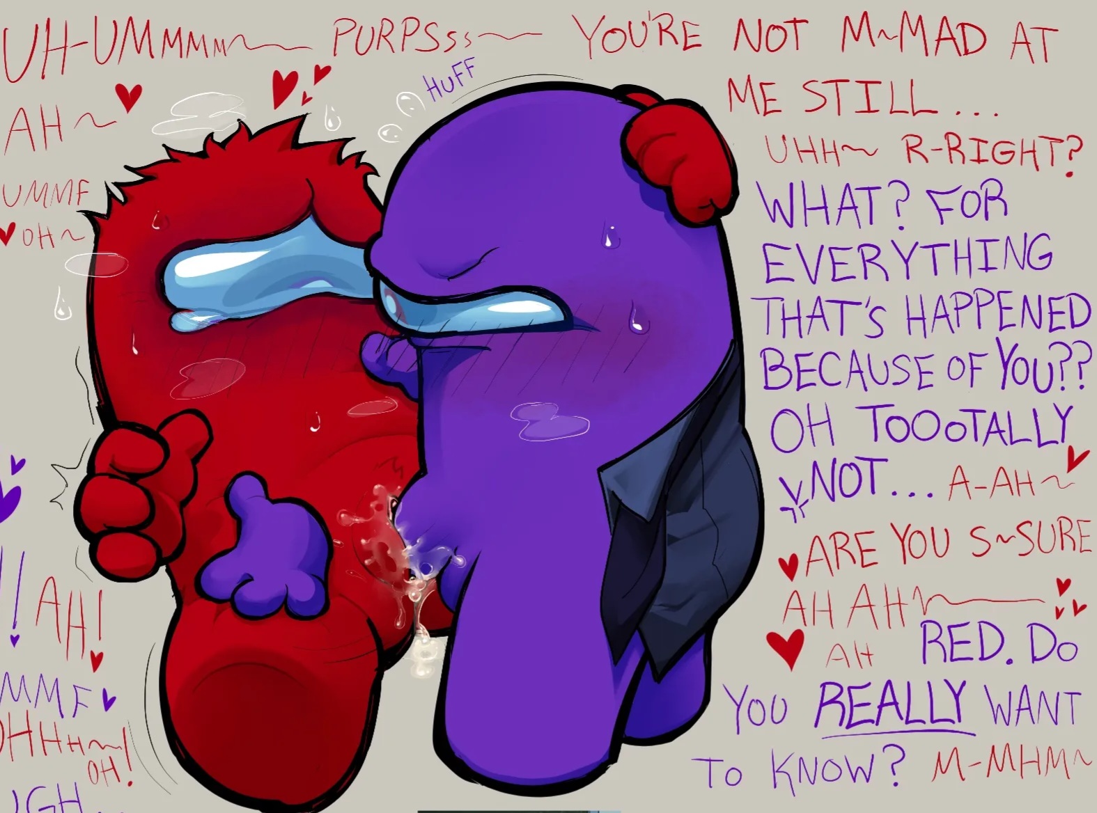 Among Us Purple (Among Us) Rule 34 Image
