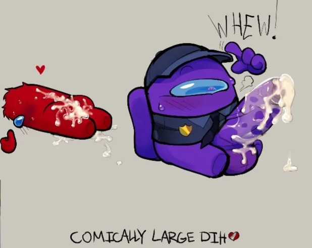 Among Us Purple (Among Us) Rule 34 Image
