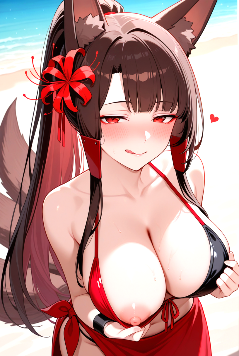 Akagi (Azur Lane) Rule 34 Image