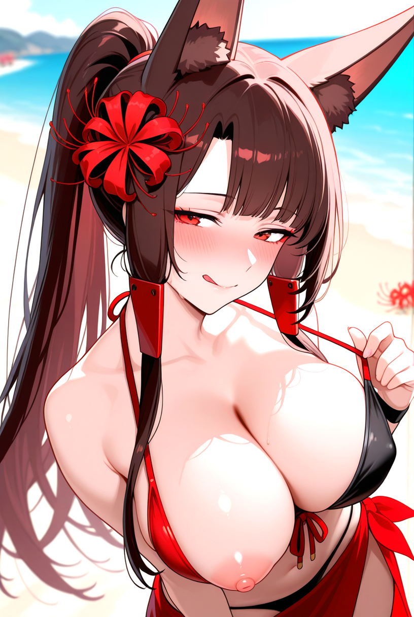 Akagi (Azur Lane) Rule 34 Image