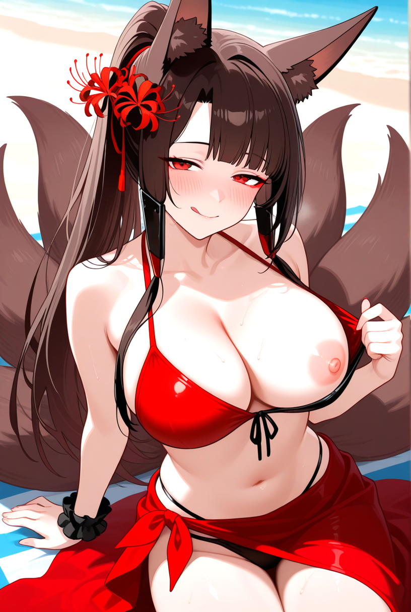 Akagi (Azur Lane) Rule 34 Image