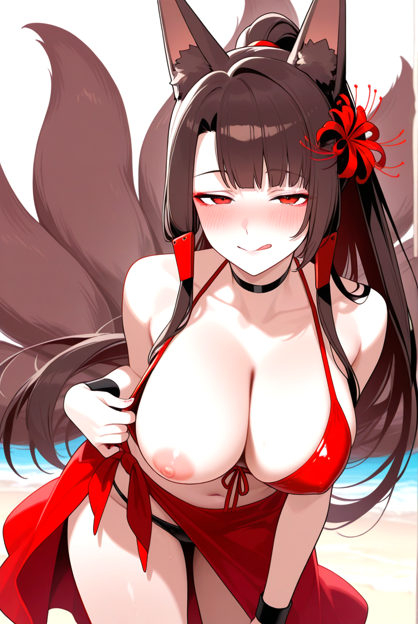 Akagi (Azur Lane) Rule 34 Image