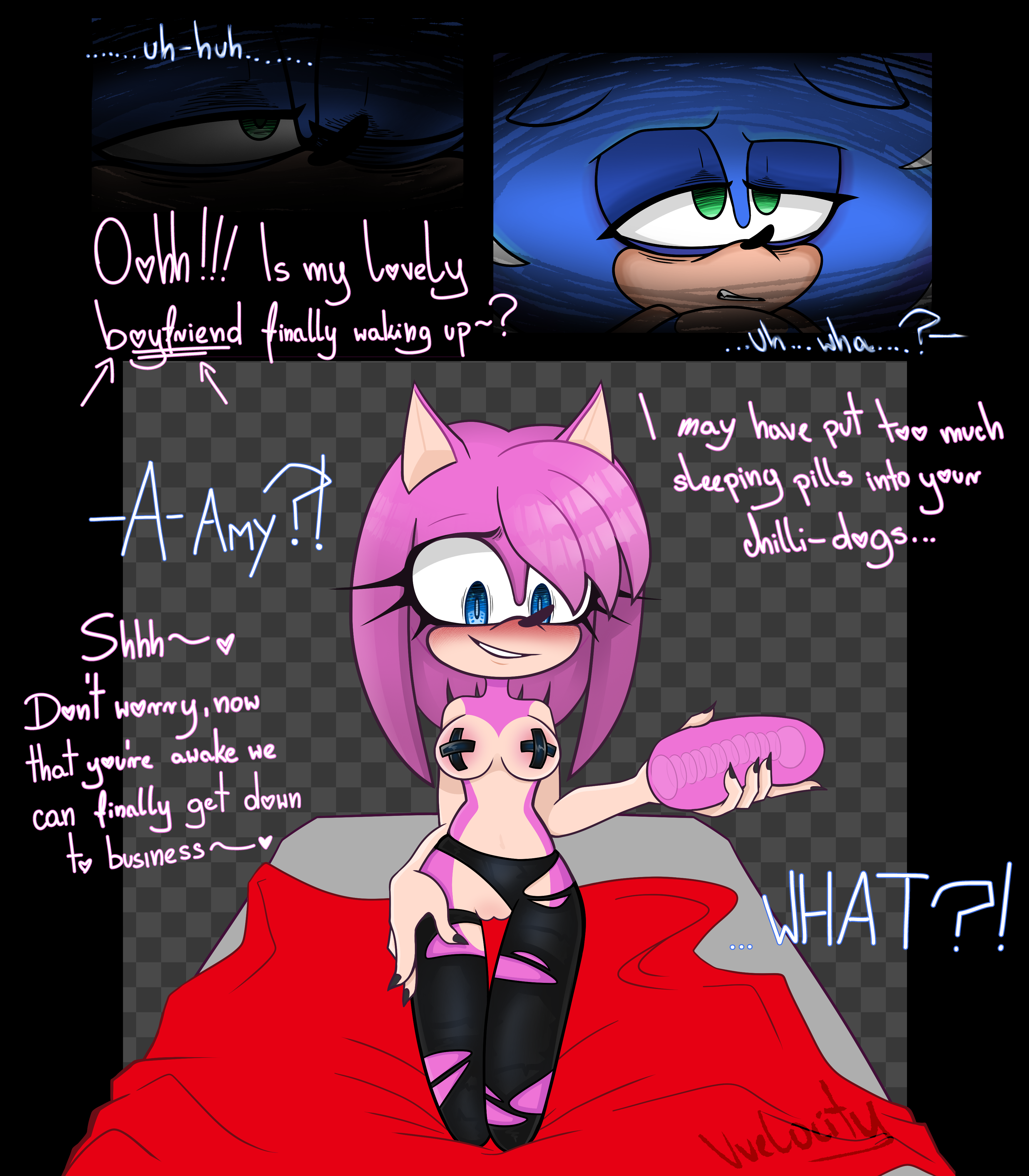 Amy Rose (Sega) Rule 34 Image