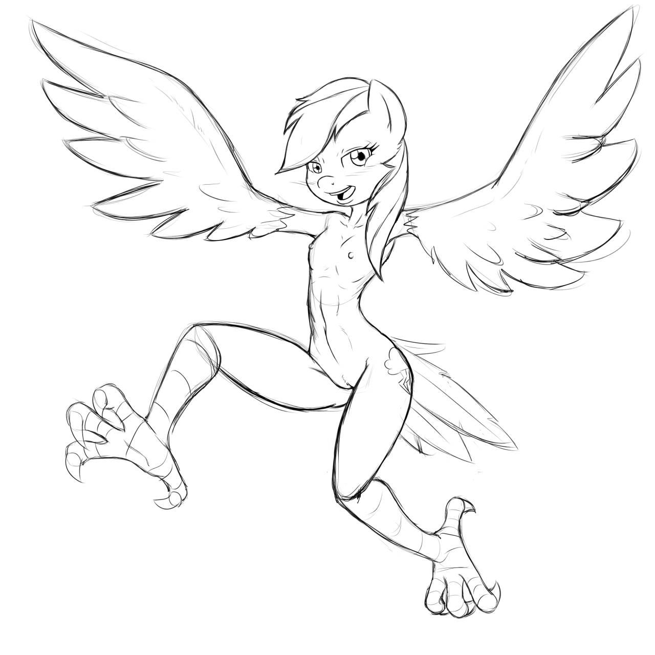 Rainbow Dash (Mlp) Rule 34 Image