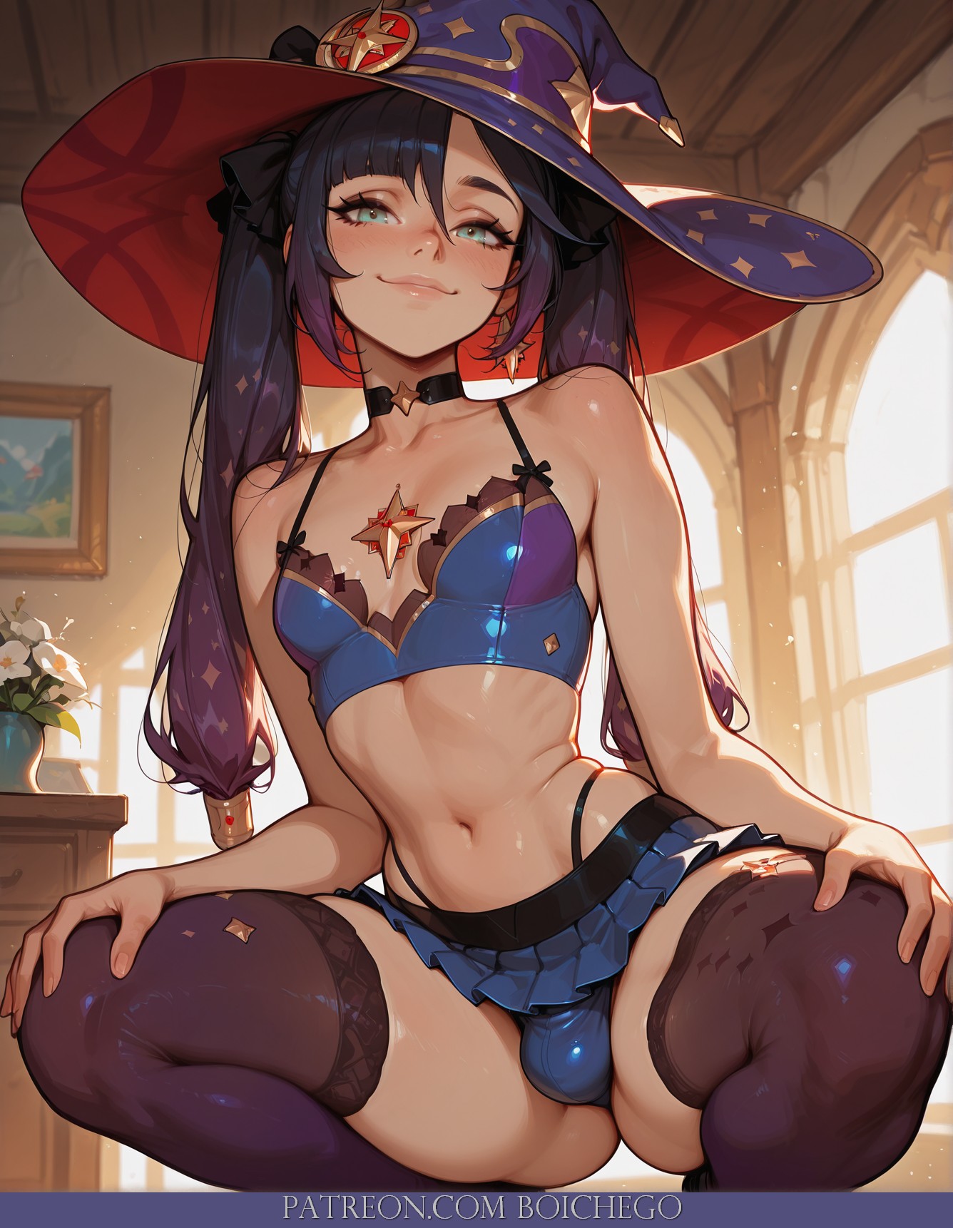 Mona (Genshin Impact) Rule 34 Image