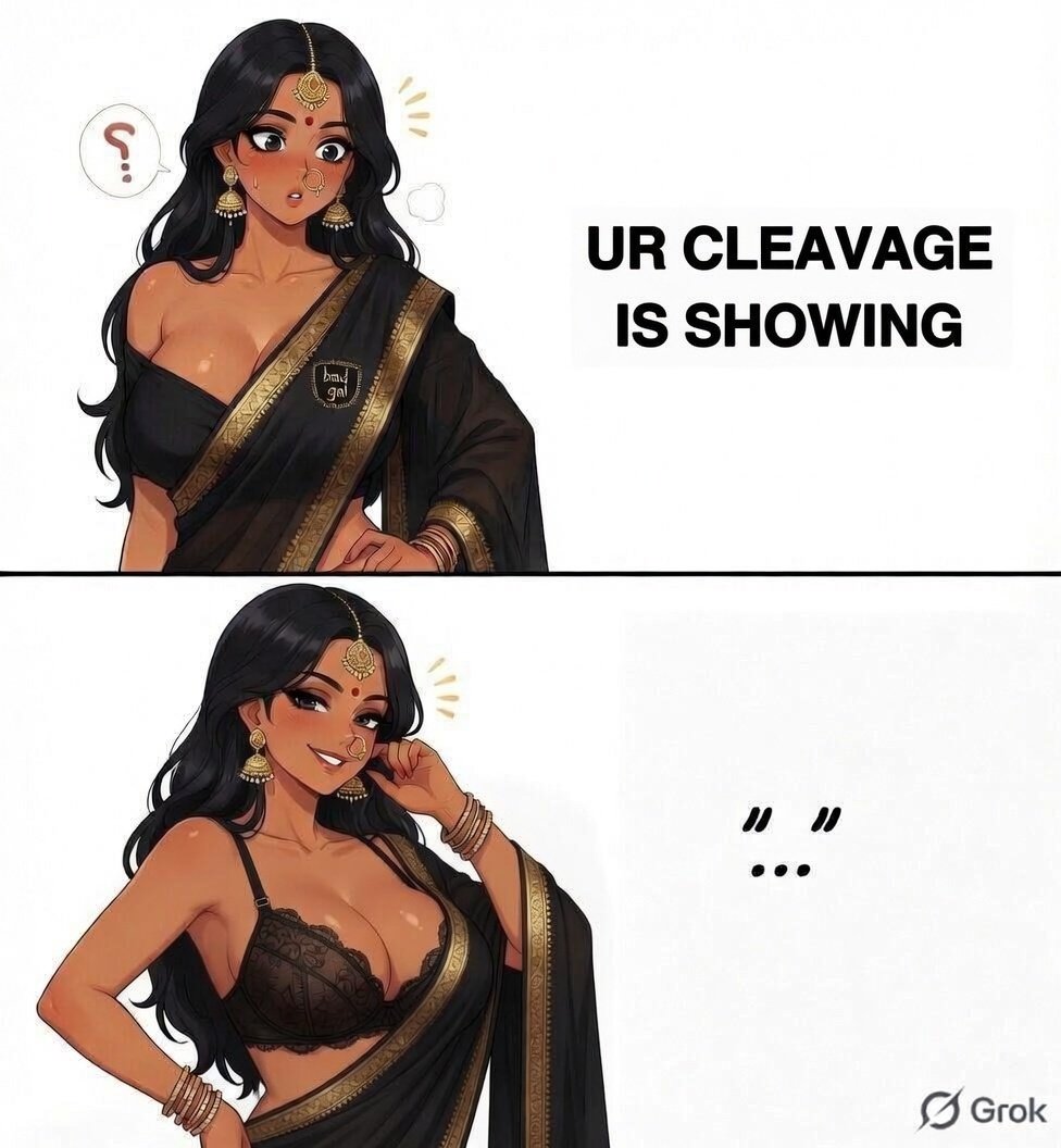Bra Strap Is Showing (Meme) Rule 34 Image