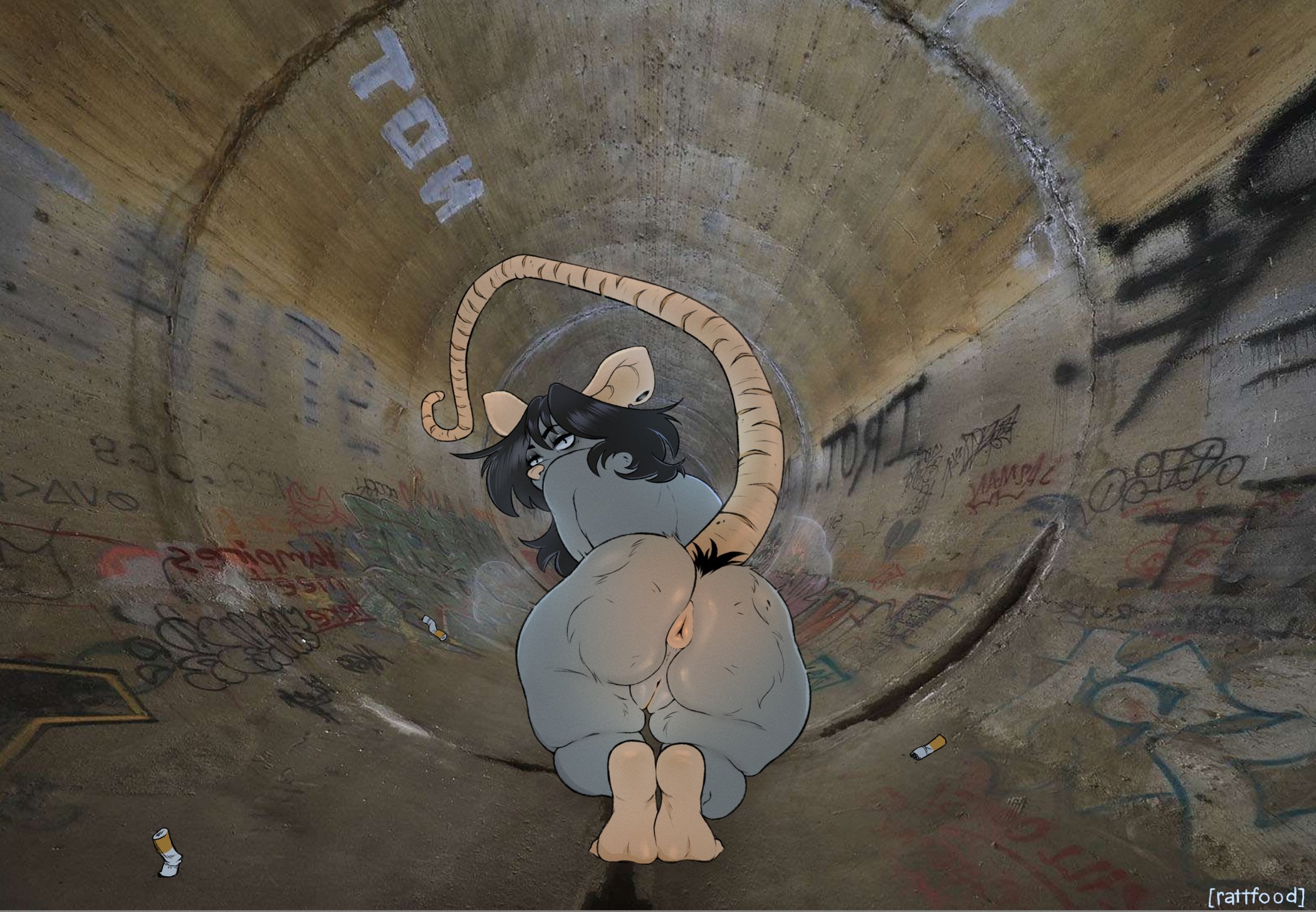 Completely Nude Rule 34 Image