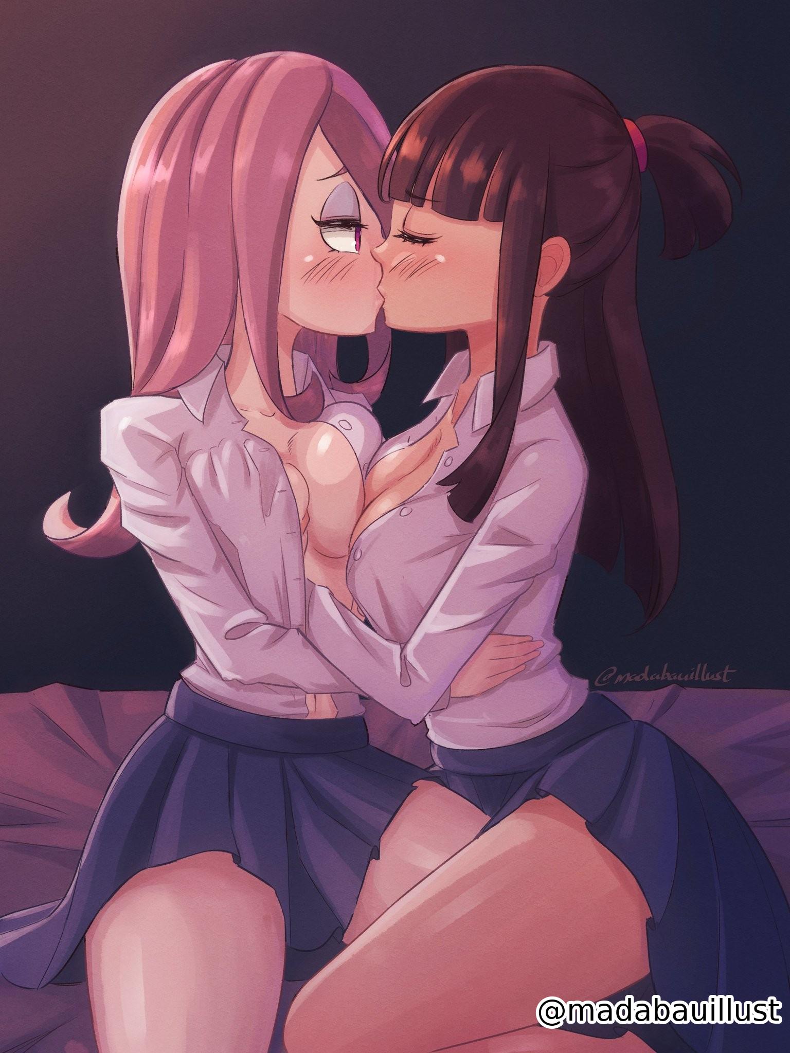 Atsuko Kagari (Little Witch Academia) Rule 34 Image
